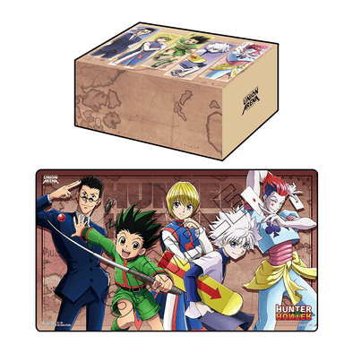 UNION ARENA HUNTER X HUNTER PLAYMAT/STORAGE SET