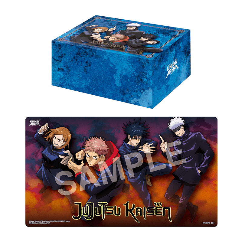 UNION ARENA JUJUTSU KAISEN PLAYMAT/STORAGE SET