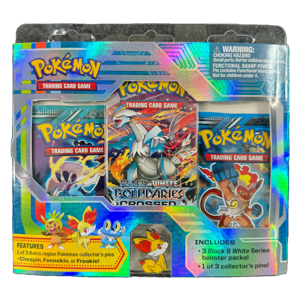Pokémon TCG - Black & White - Collector’s Pin 3 Packs Blister (Booster Packs May Vary)