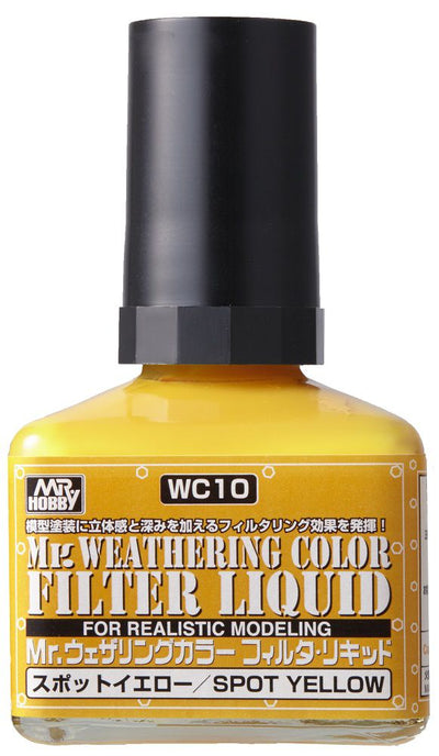 Mr. Weathering Color - Filter Liquid Yellow