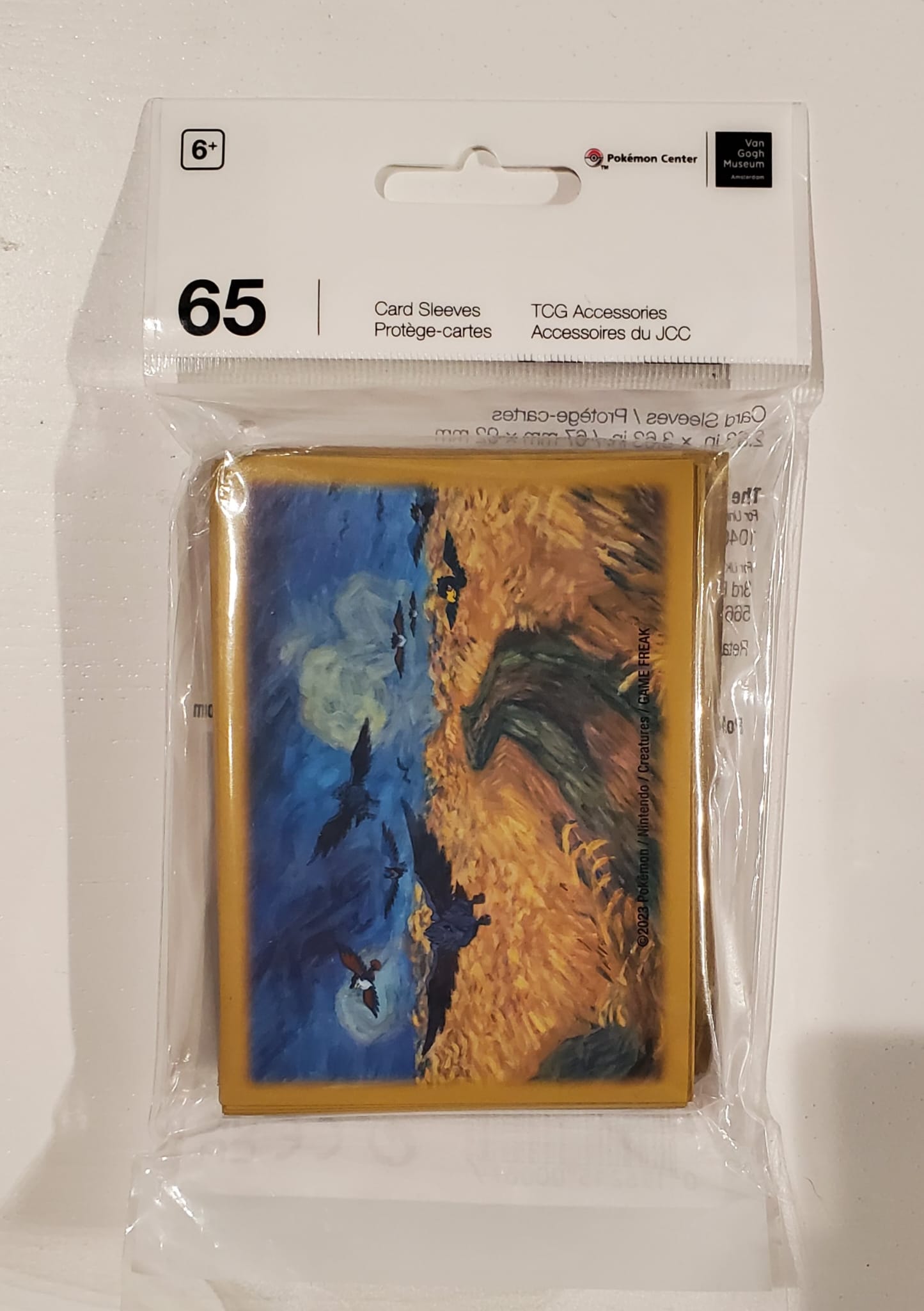 Pokémon × Van Gogh : Corviknight Sleeves (65 Sleeves)