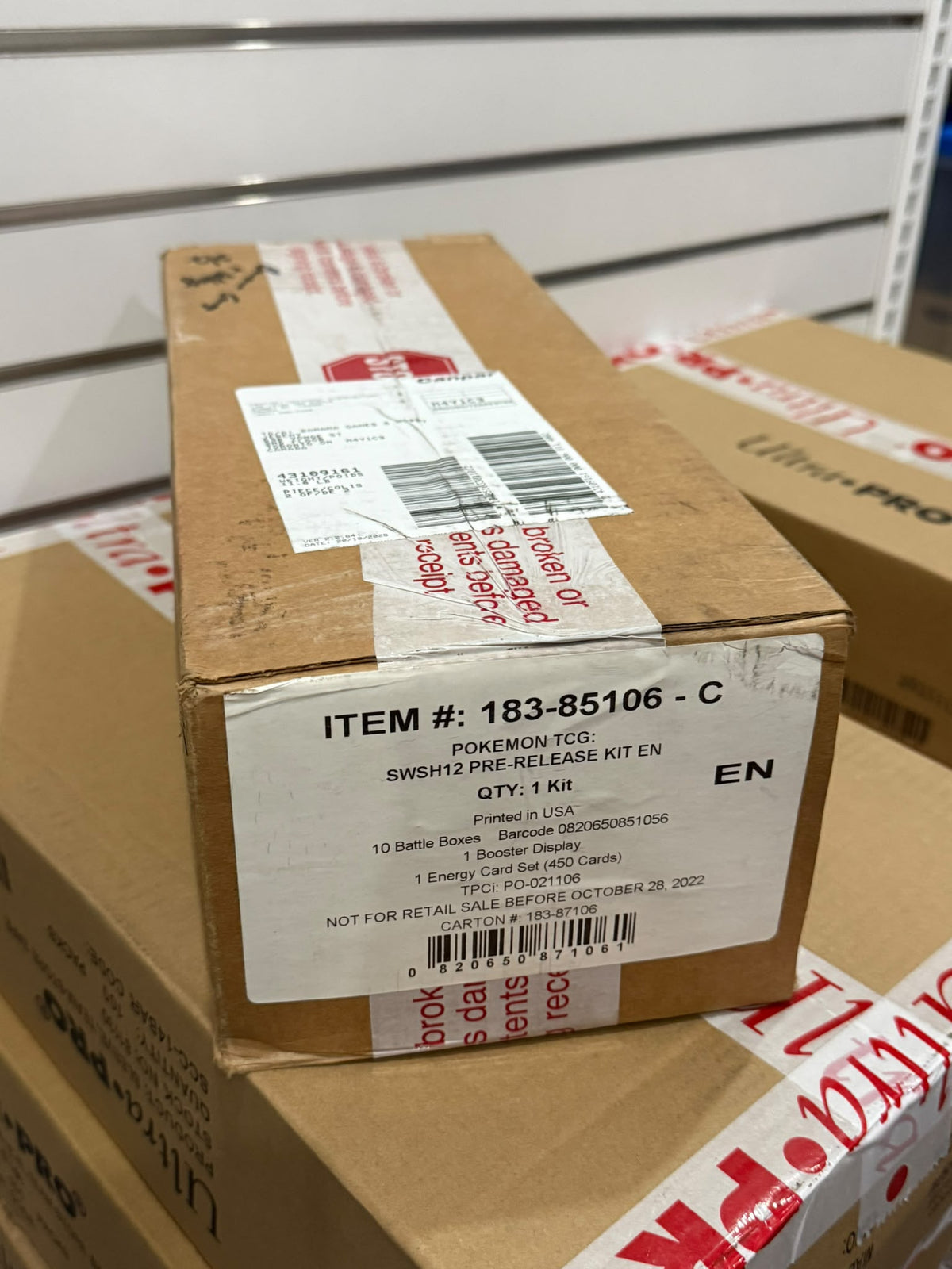 Pokemon TCG - Silver Tempest - Pre-Release Kit Sealed