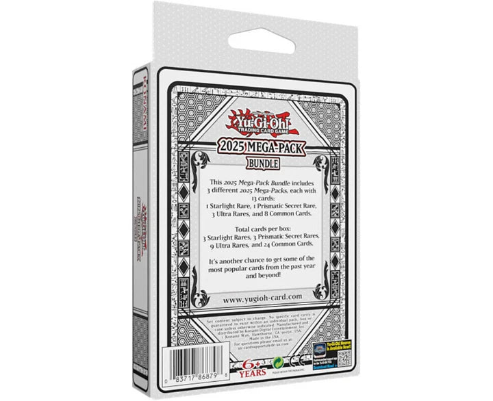 Yugioh TCG - 2025 Mega-Pack Bundle - 1st Edition