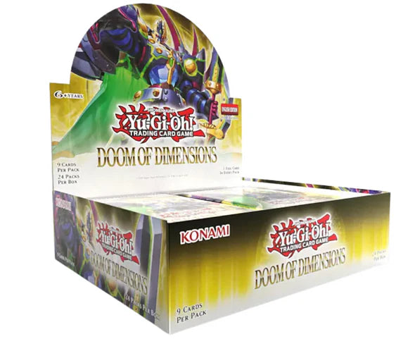 Yugioh TCG - Doom of Dimensions - Booster Box - 1st Edition