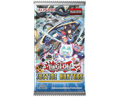 Yugioh TCG - Justice Hunters - Booster Pack - 1st Edition