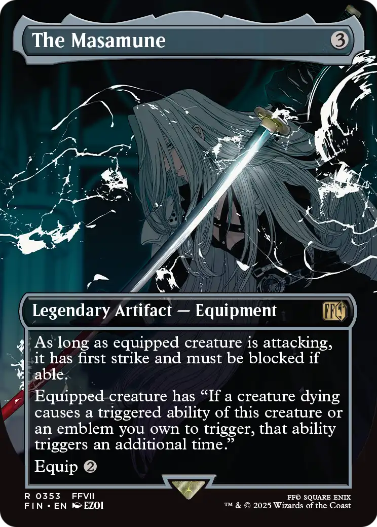 The Masamune (Borderless) (FIN-353) [FINAL FANTASY]