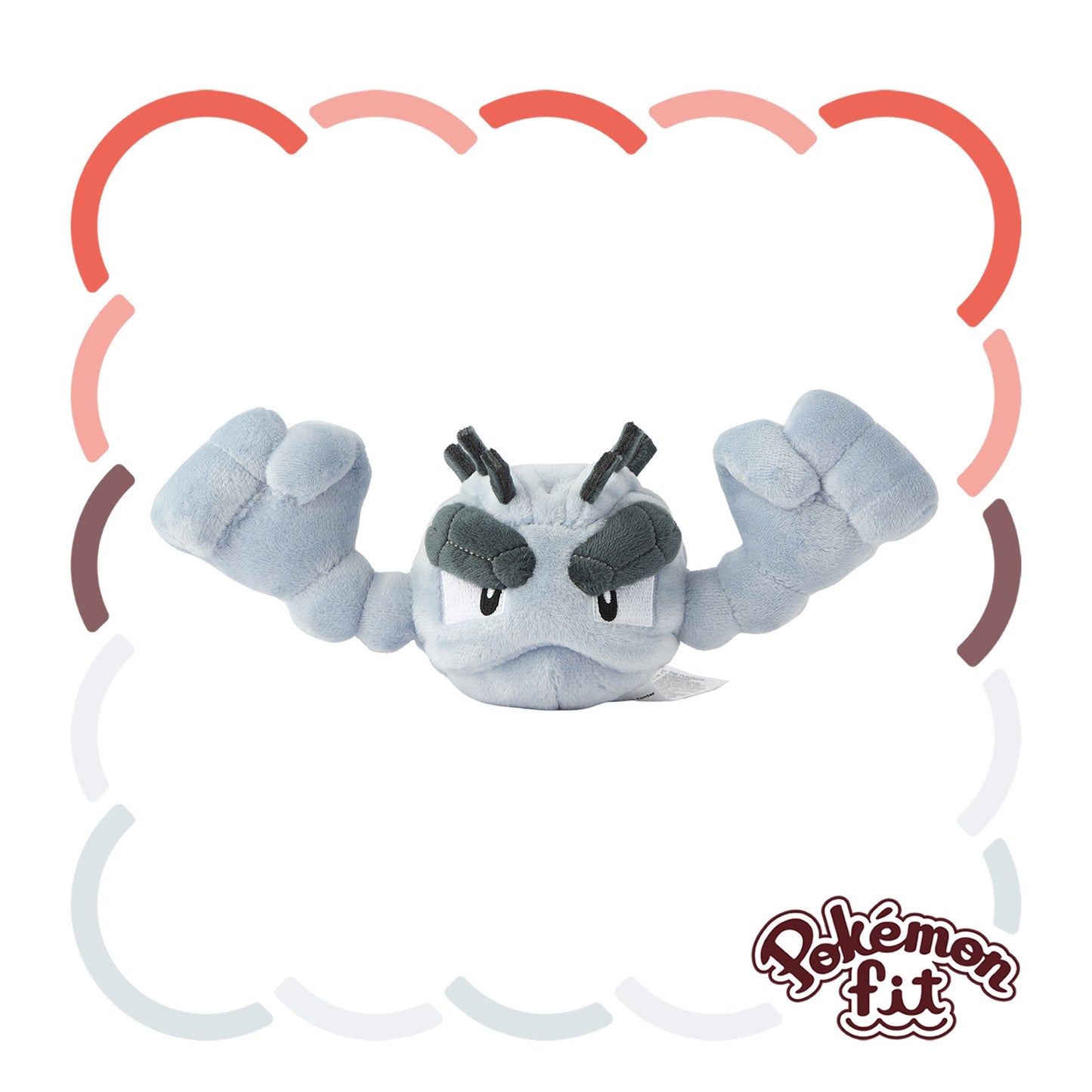 A074 Alolan Geodude (Pokémon fit)