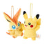 Pikachu & Victini Hi-Five Magnetic Keychain (Pokemon Center Japan Tohoku R Exclusive)