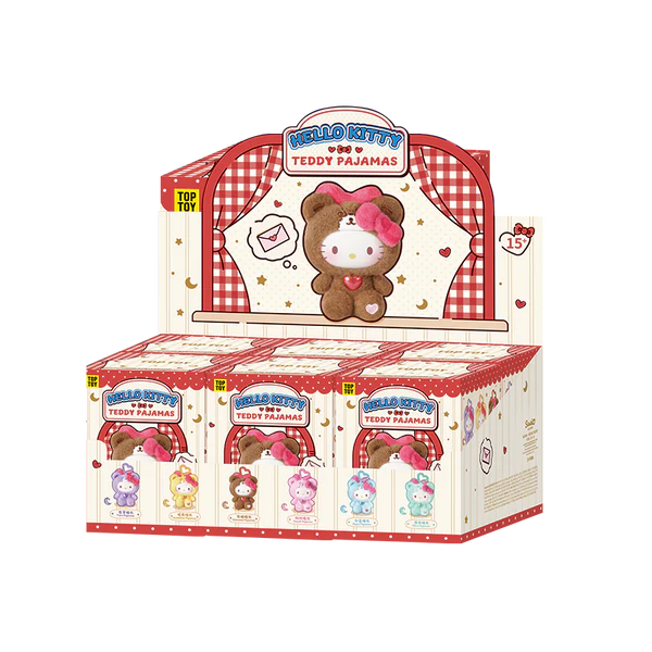 Sanrio Hello Kitty Teddy Pajamas (1 Completed Case)