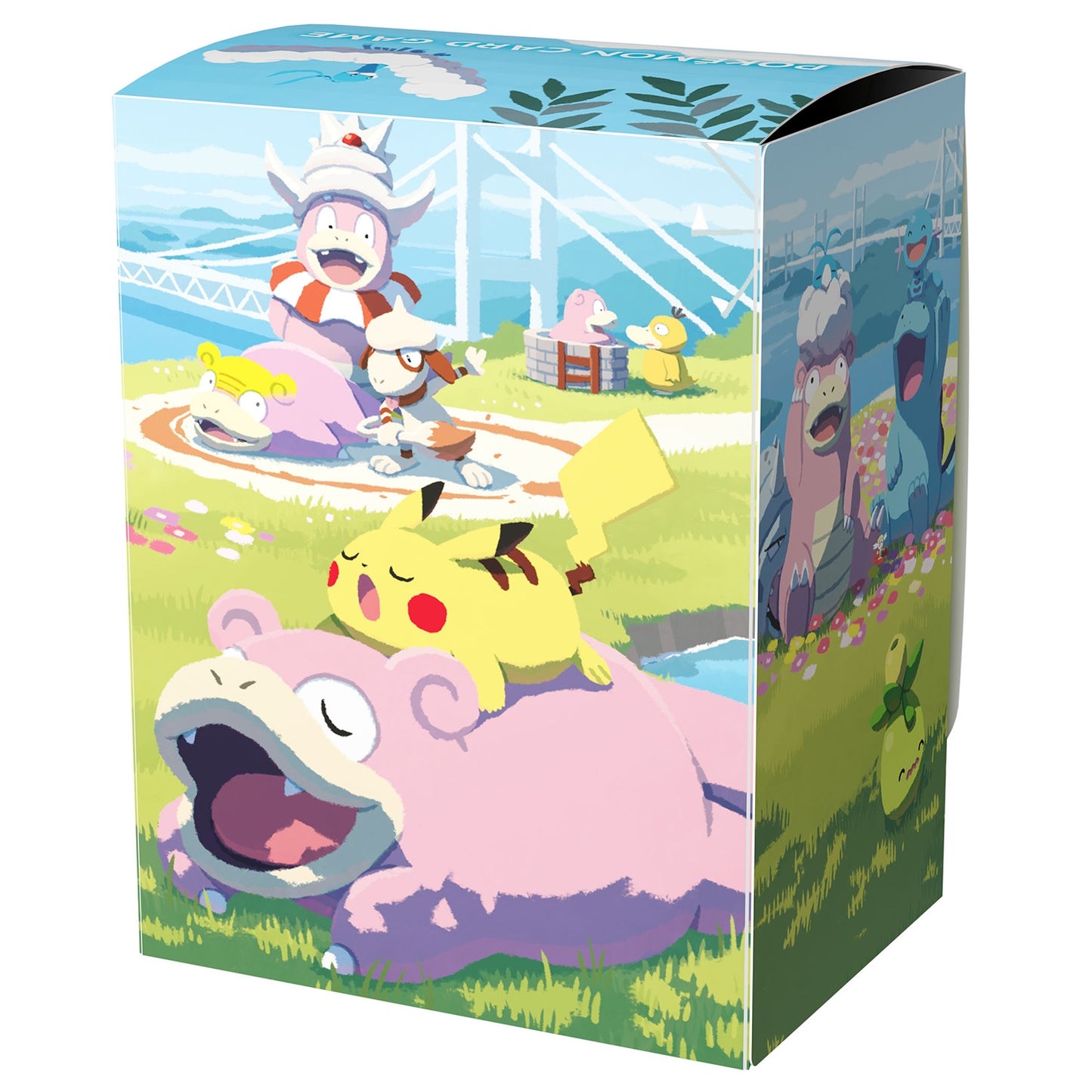 Pokémon Center Japan Official: Slowpoke and Pikachu Deck Box