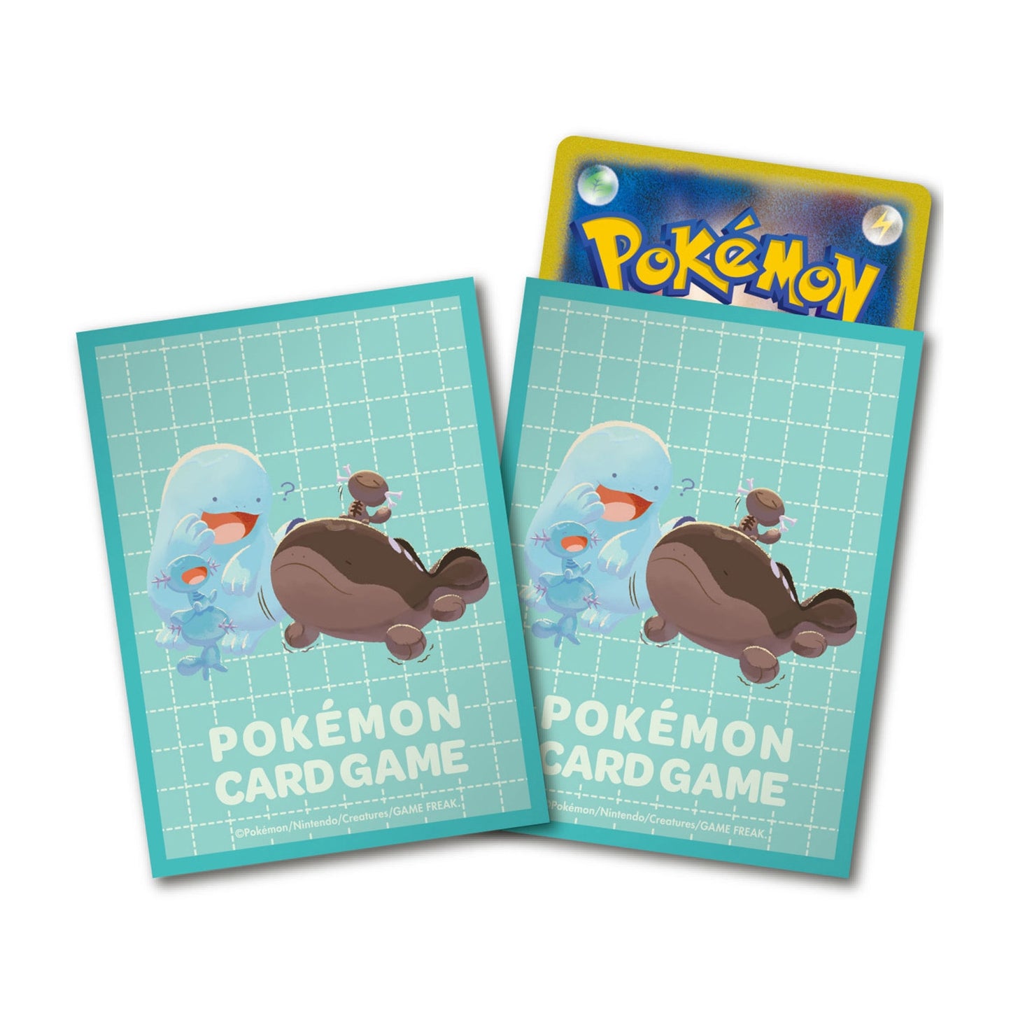 Pokémon Center Japan Official Sleeves: Quagsire & Clodsire Sleeves