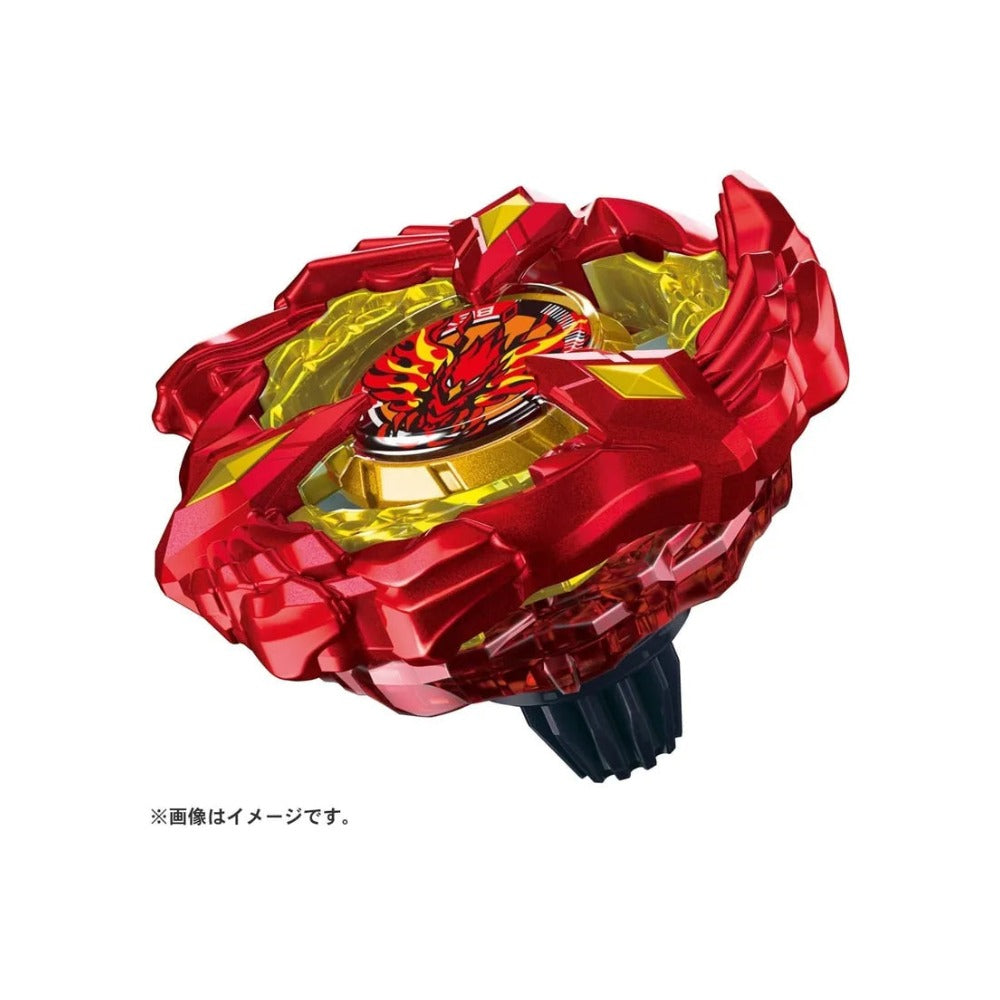 Takara Tomy Beyblade X BX-23 Phoenix Wing 9-60GF Starter — Beyblade top view
