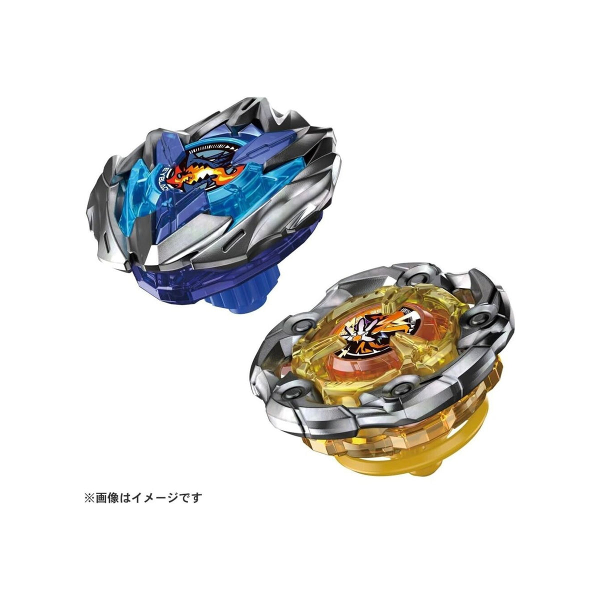 Takara Tomy Beyblade X UX-04 Battle Entry Set — included Beyblades view