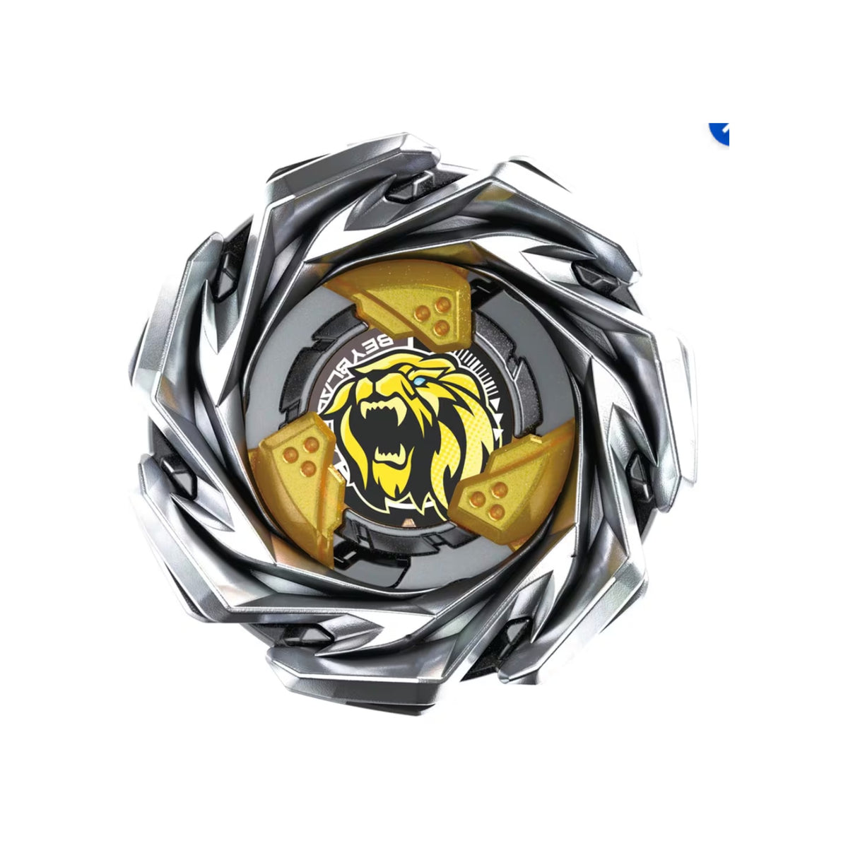 Takara Tomy Beyblade X UX-06 Leon Crest — Beyblade top view
