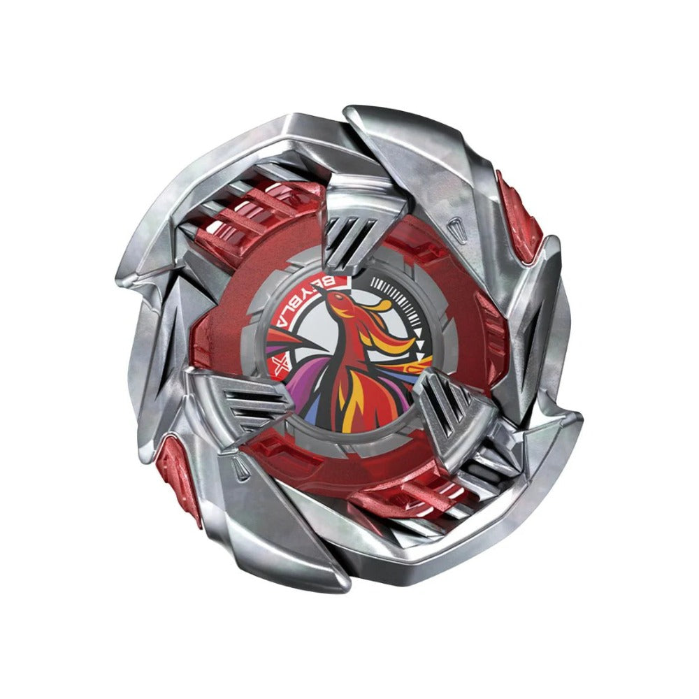 Takara Tomy Beyblade X BX-38 Crimson Garuda — Beyblade top view