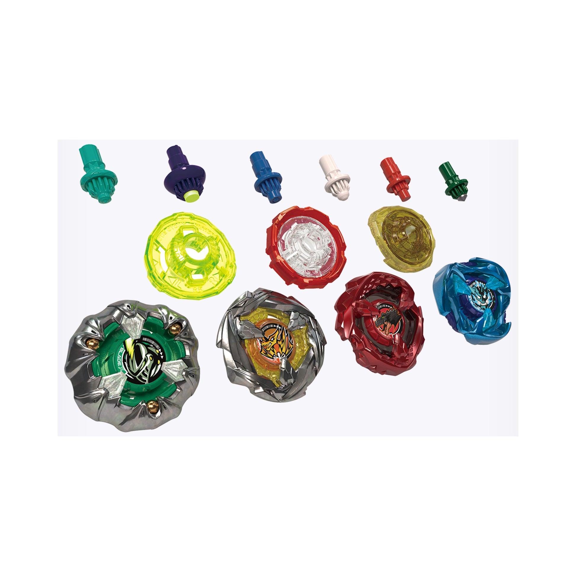 Takara Tomy Beyblade X UX-10 Customize Set U — included contents