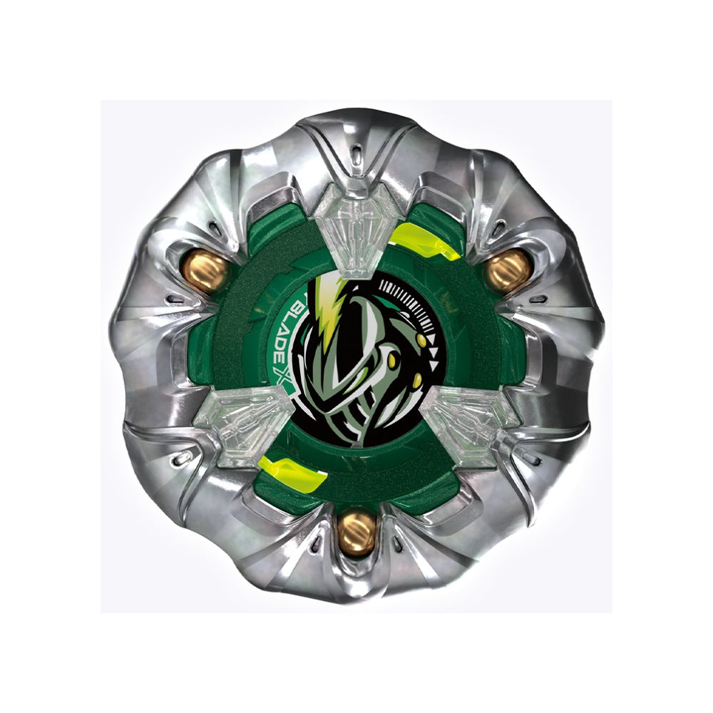 Takara Tomy Beyblade X UX-10 Customize Set U — Beyblade top view