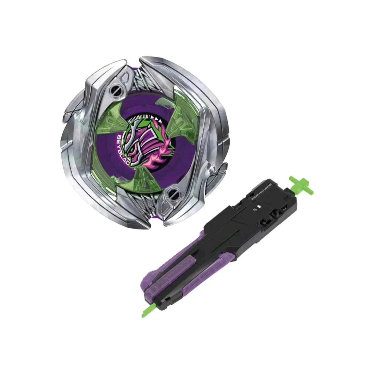 Takara Tomy Beyblade X UX-09 Samurai Saber — Beyblade with launcher