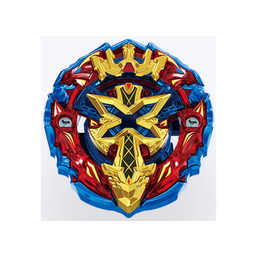 Takara Tomy Beyblade X BX-00 Xeno Xcalibur — Beyblade front view