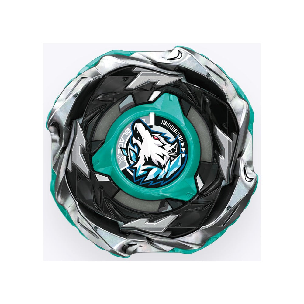 Takara Tomy Beyblade X CX-10 Wolf Hunt — Beyblade top view