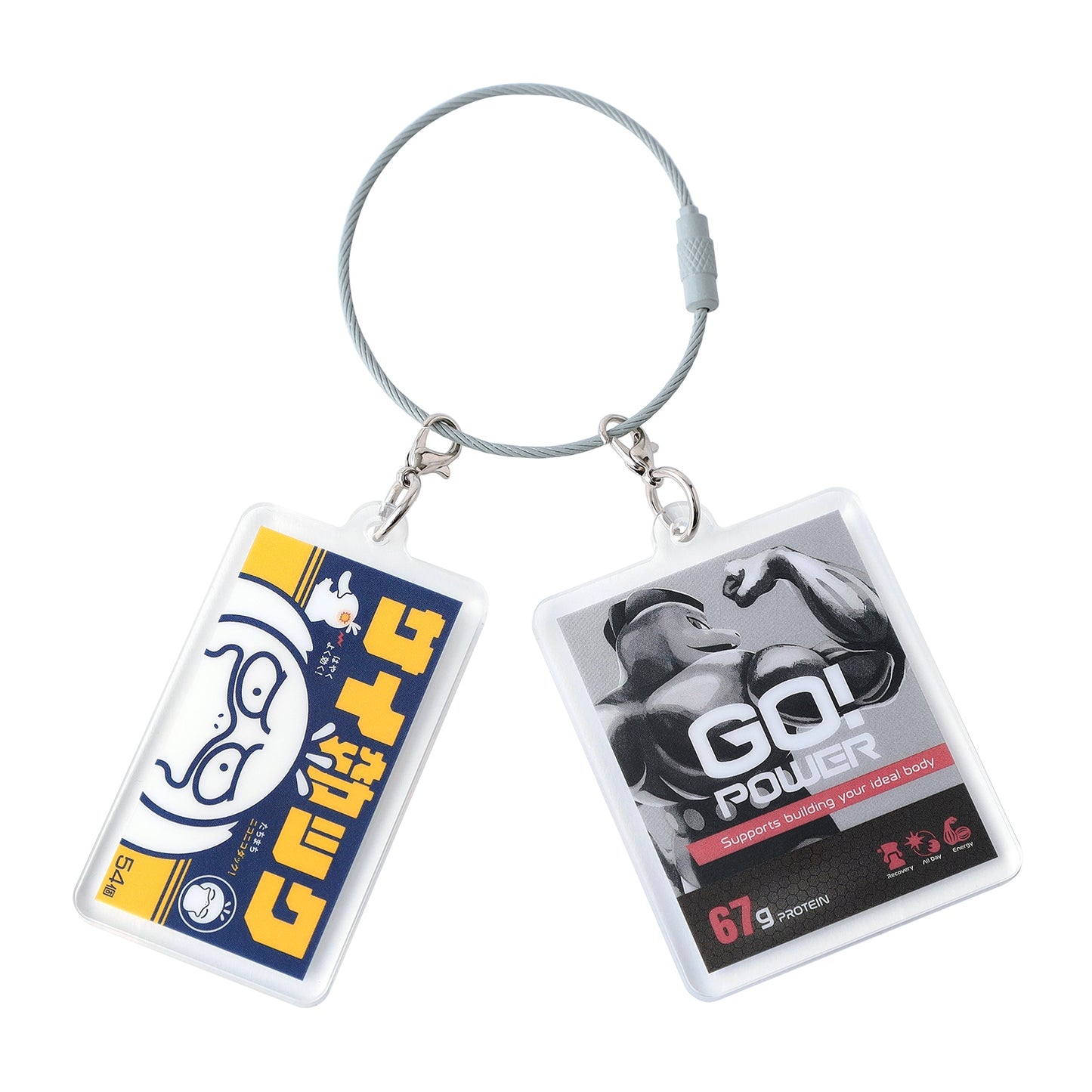 PikaPika Mart Double Acrylic Keychain Collection 1pc (Pokemon Center Japan)