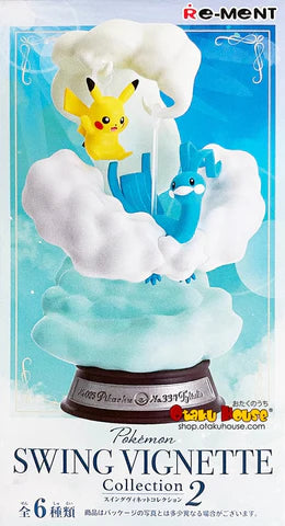 (1 Set) Pokemon Swing Vignette Collection 2 (Re-ment Blind Box)