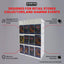 EVORETRO Acrylic Display Stand for Booster  DispenserPacks – Retail Counter Unit with Top Shelf (Online Only)