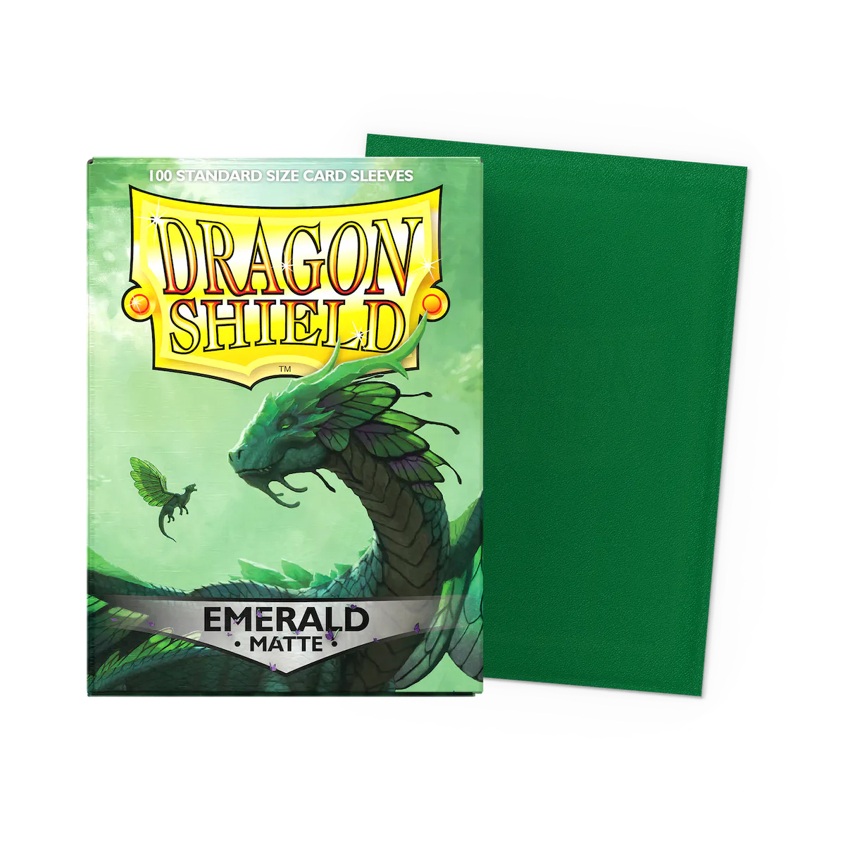 Dragon Shield Sleeves - Matte Standard (Emerald)