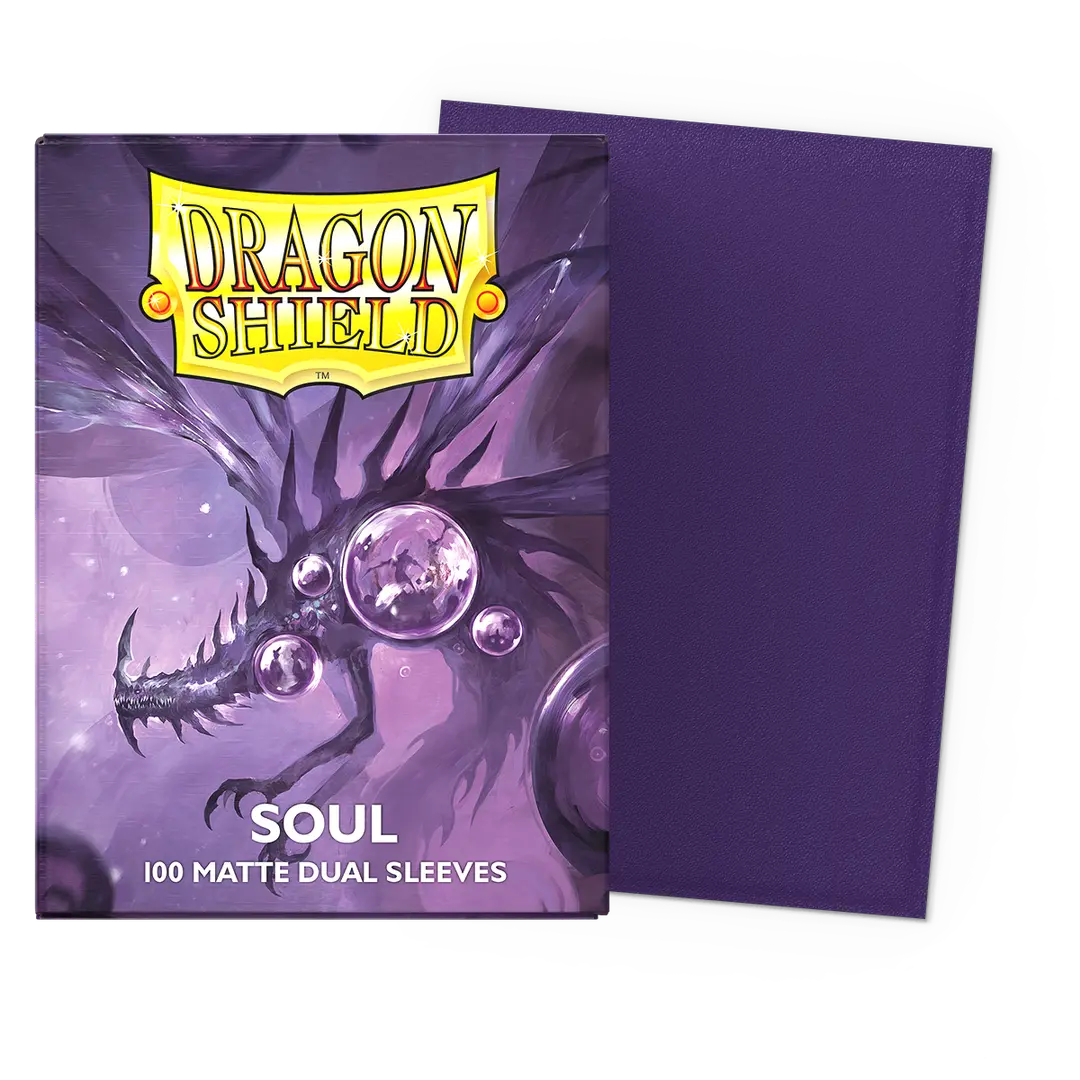 Dragon Shield Sleeves - Matte Dual Standard (Soul)