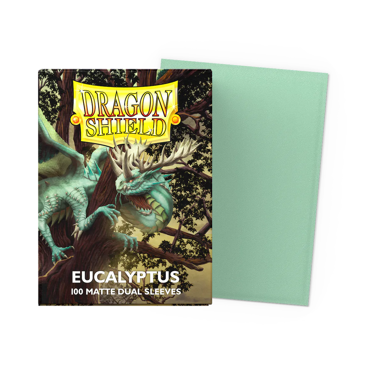 Dragon Shield Sleeves - Matte Dual Standard (Eucalyptus)