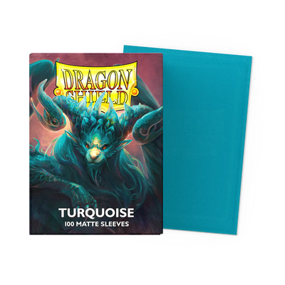 Dragon Shield Sleeves - Matte Standard (Turquoise)