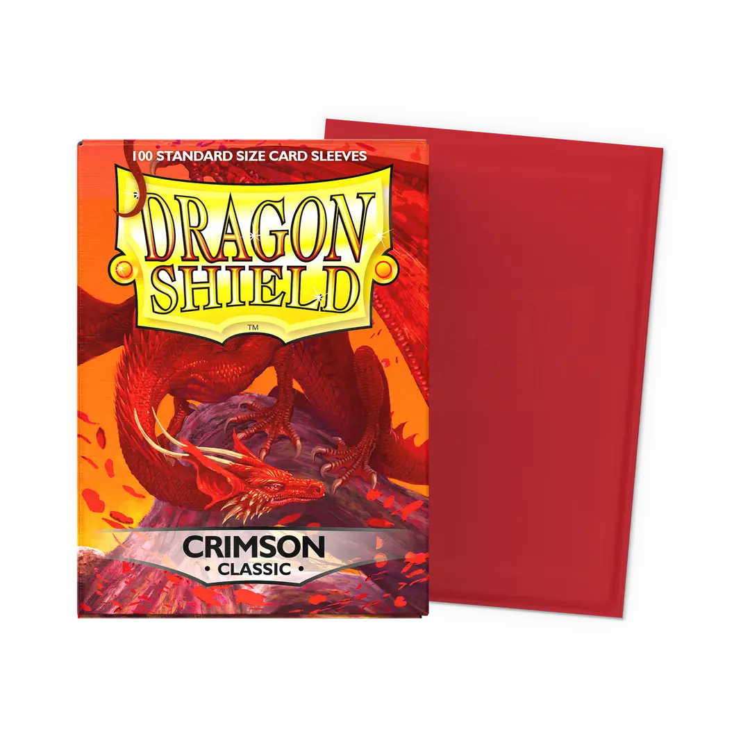 Dragon Shield Sleeves - Classic Standard (Crimson)