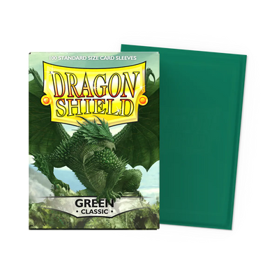 Dragon Shield Sleeves - Classic Standard (Green)