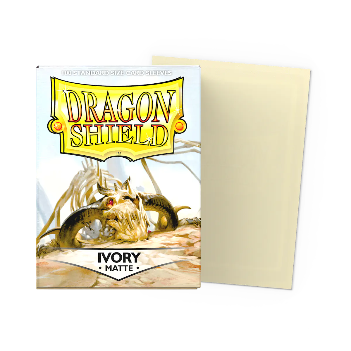 Dragon Shield Sleeves - Matte Standard (Ivory)