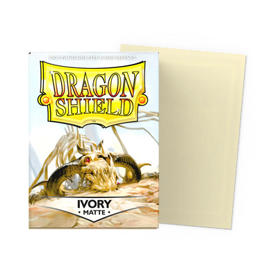 Dragon Shield Sleeves - Matte Standard (Ivory)