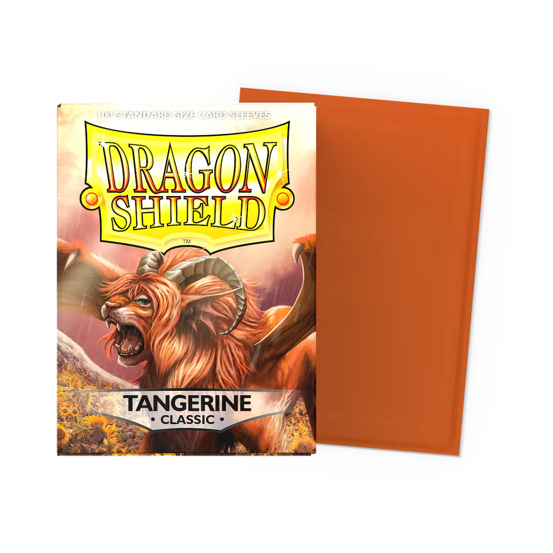 Dragon Shield Sleeves - Matte Standard (Tangerine)