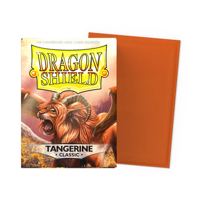 Dragon Shield Sleeves - Matte Standard (Tangerine)