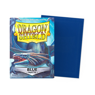 Dragon Shield Sleeves - Matte Standard (Blue)