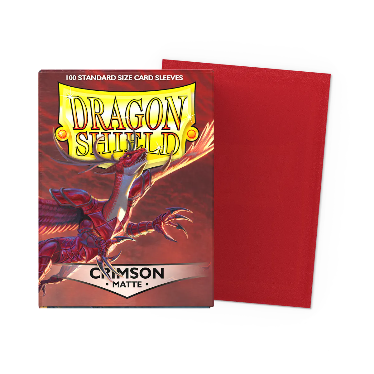Dragon Shield Sleeves - Matte Standard (Crimson)