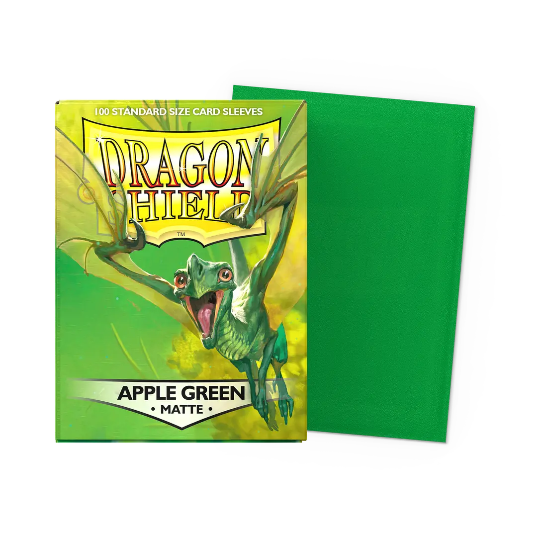 Dragon Shield Sleeves - Matte Standard (Apple Green)