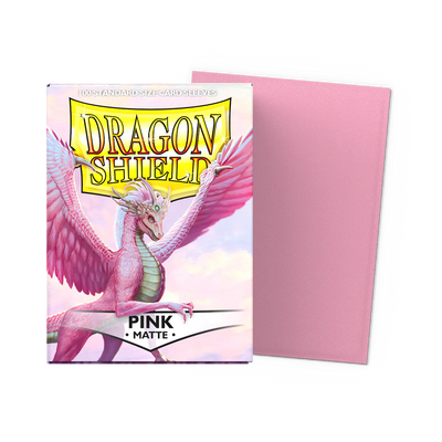 Dragon Shield Sleeves - Matte Standard (Pink)