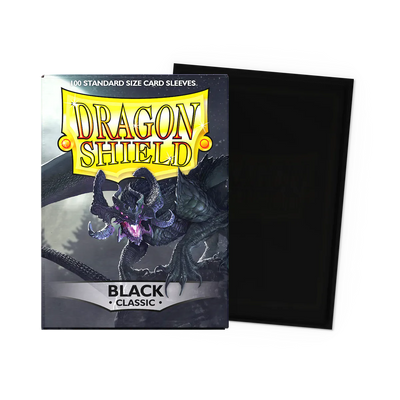 Dragon Shield Sleeves - Classic Standard (Black)