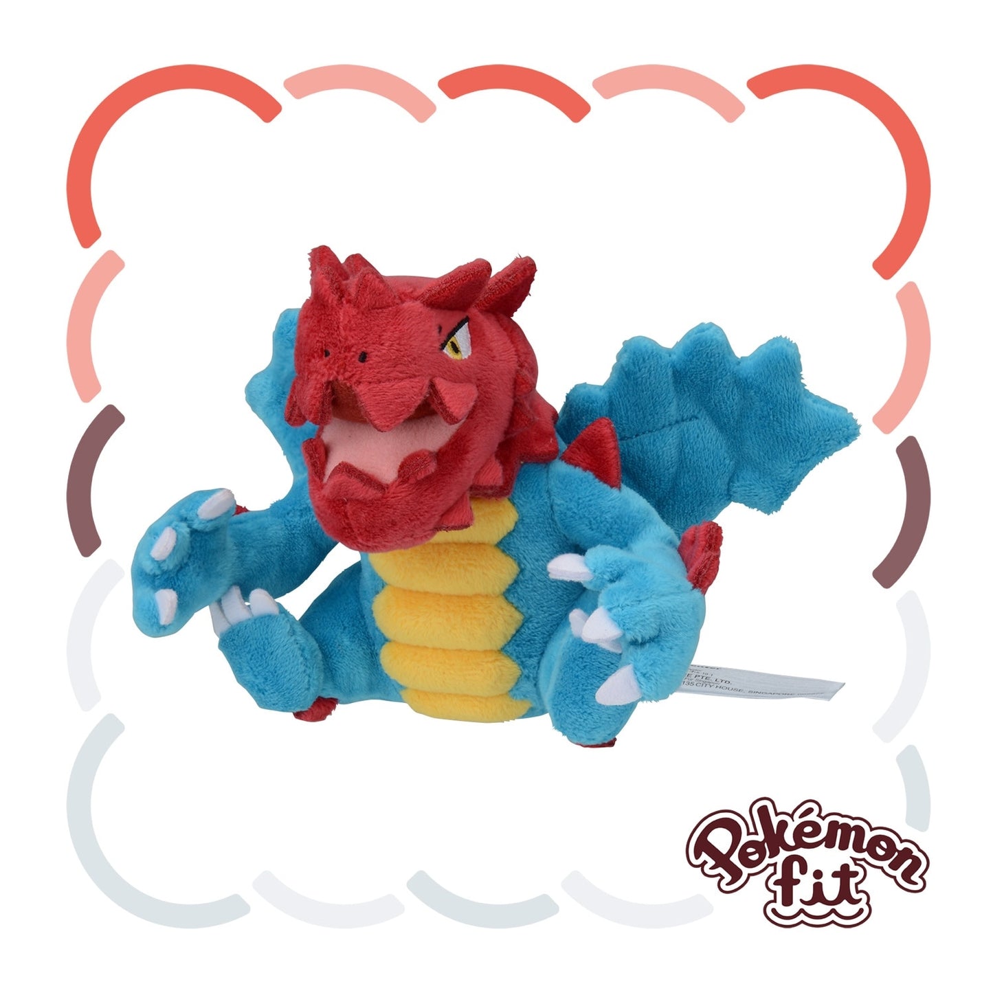 Druddigon Pokemon Fit plush No.621