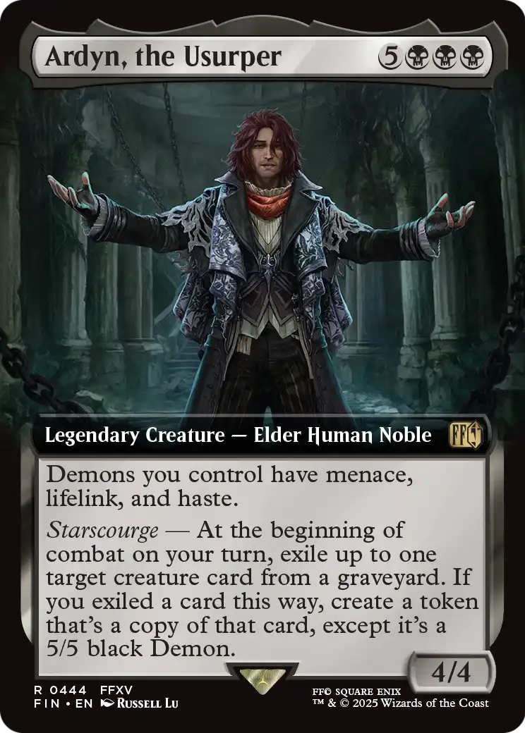 Ardyn, the Usurper (Extended Art) (FIN-444) [FINAL FANTASY] Foil