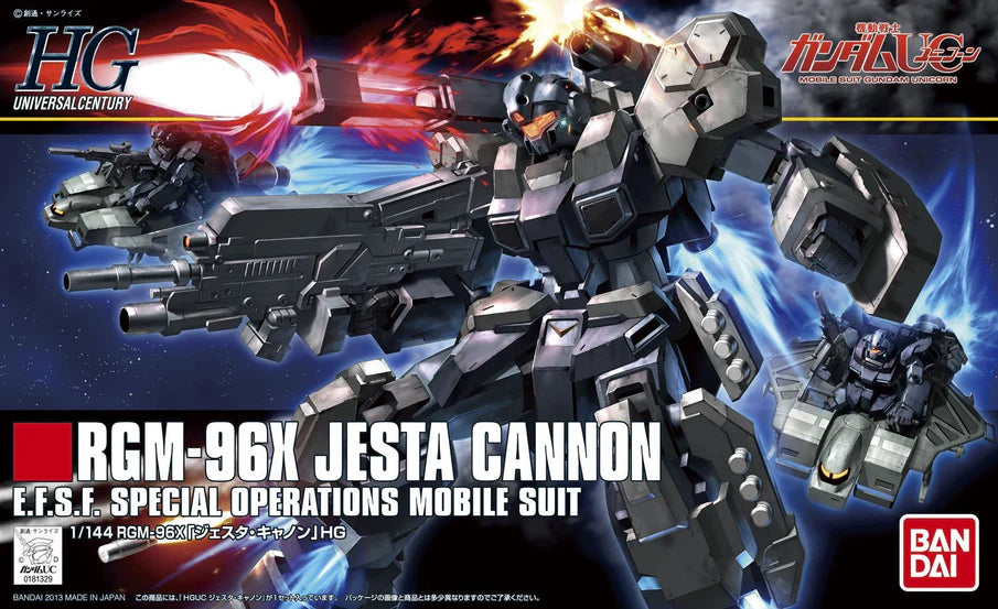 HGUC 152 RGM-96X Jesta Cannon E.F.S.F. Speicla Opertations Mobile Suit 1/144