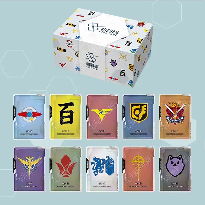 Gundam Card Game - Storage Box ＆ Resource Card Set [EVX07]