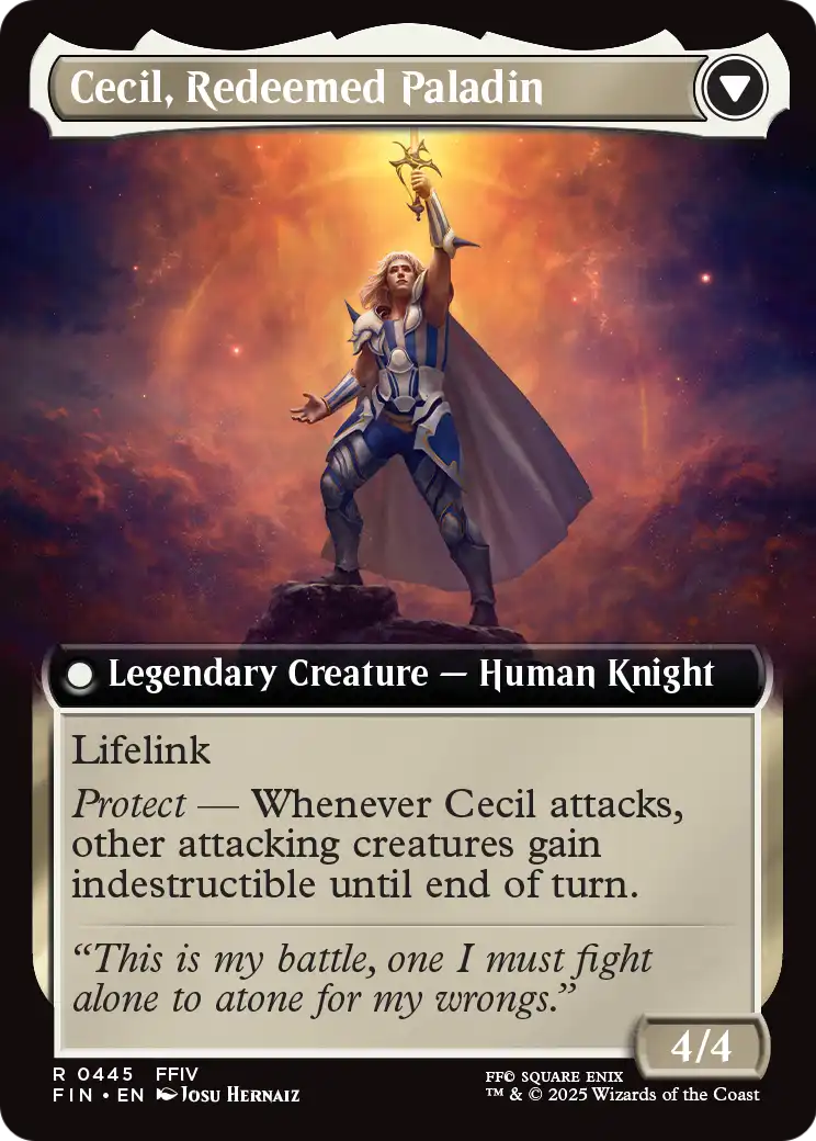 Cecil, Dark Knight (Extended Art) (FIN-445) [FINAL FANTASY]