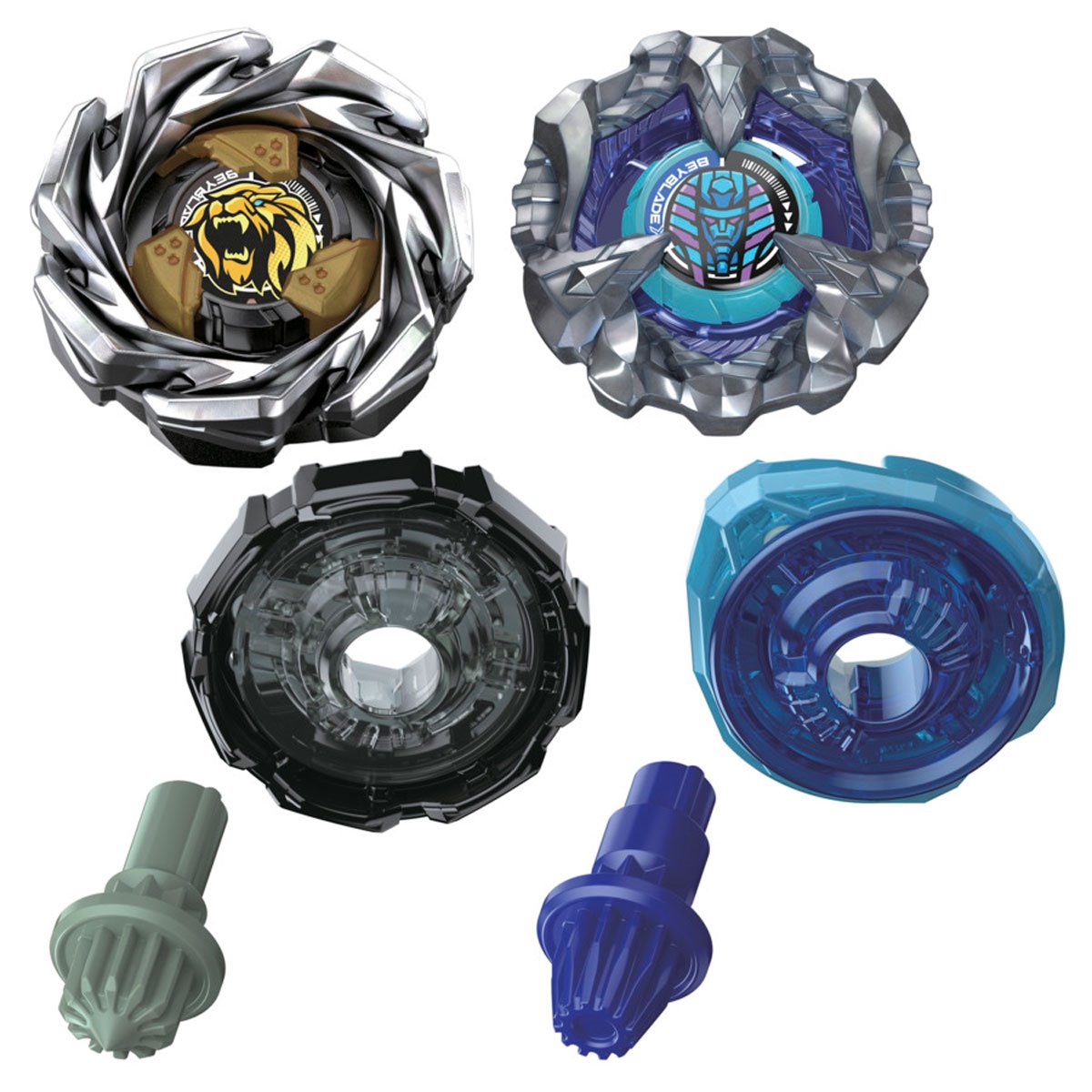 Hasbro Beyblade X Cowl Sphinx & Crest Leon — parts breakdown