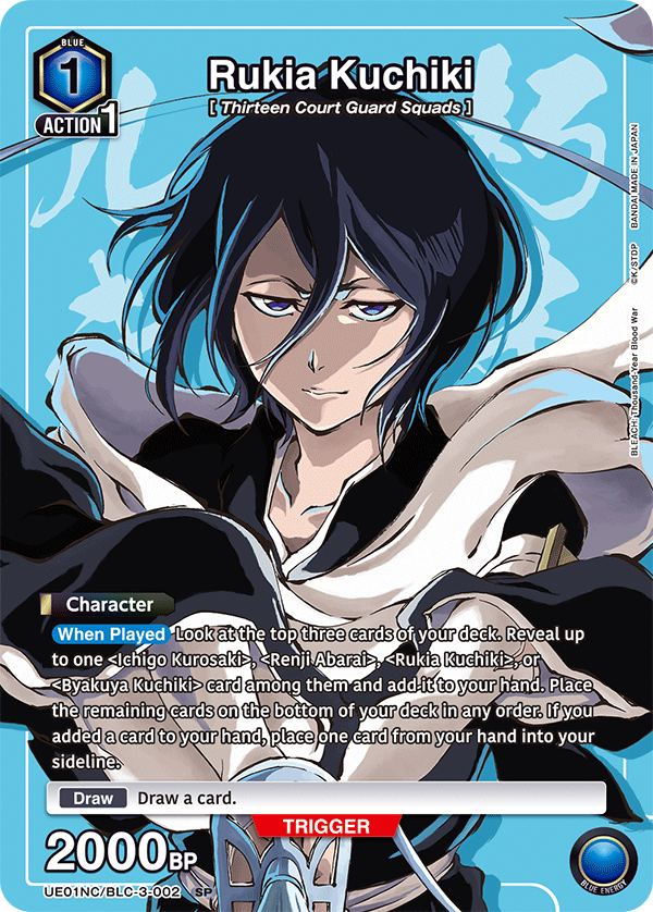 Union Arena - Bleach: Thousand-Year Blood War - New Card Selection