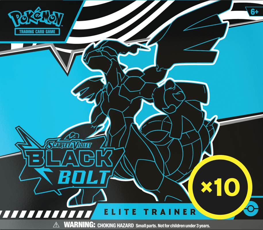 Pokémon TCG - Scarlet & Violet - Black Bolt - Elite Trainer Box